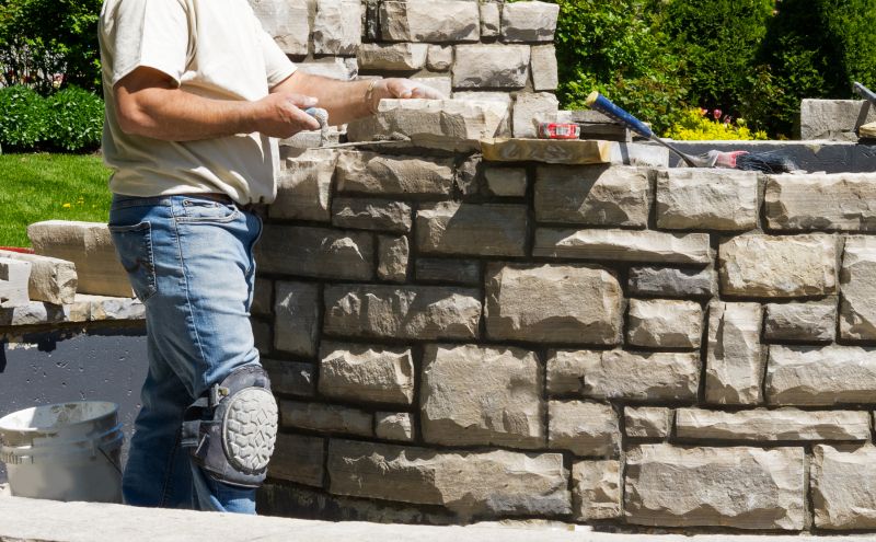 Our team working on Masonry Service projects in Mesa, AZ