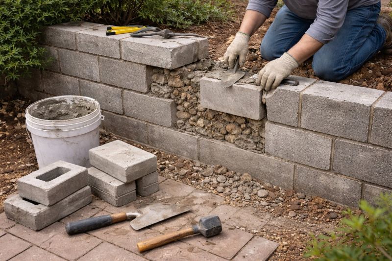 Block Wall Repair in Mesa, AZ