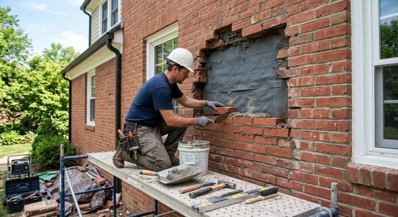 Brick Caulking in Mesa, AZ
