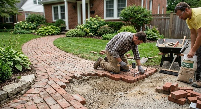 Brick Flatwork Repair in Chandler, AZ