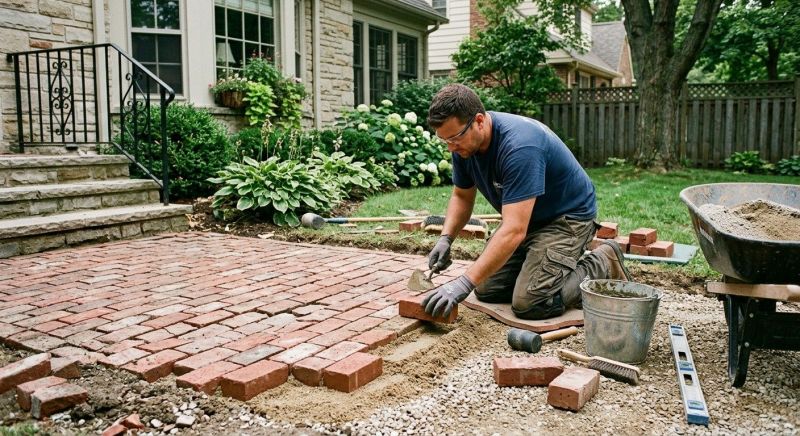 Brick Flatwork Repair in Mesa, AZ