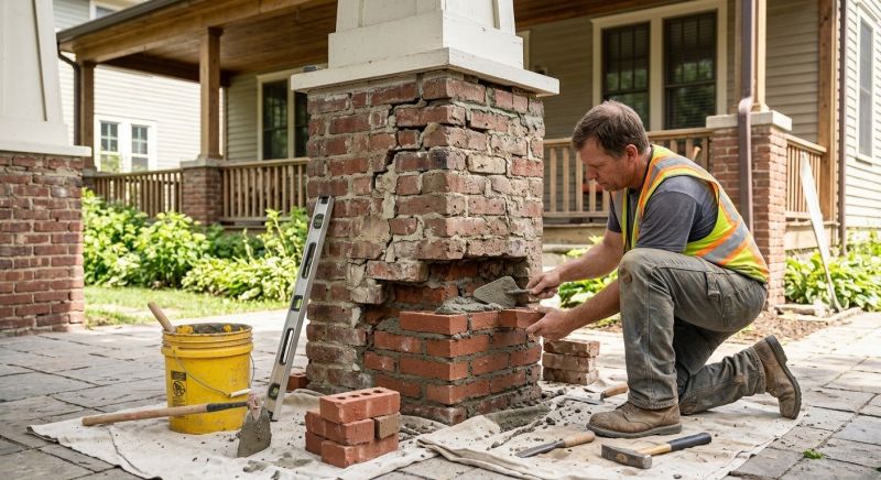 Brick Restoration in Gilbert, AZ