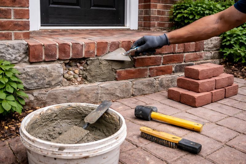 Brick Stoop Repair in Mesa, AZ