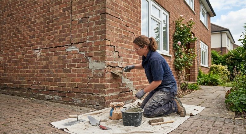 Brick Wall Repair in Gilbert, AZ