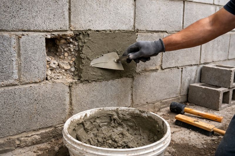 Concrete Block Repair in Mesa, AZ