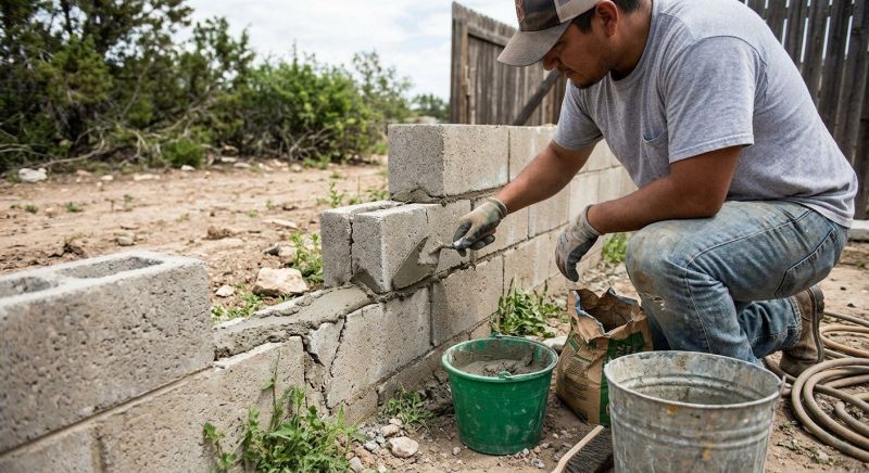 Concrete Block Repair in Mesa, AZ