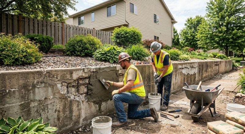 Retaining Wall Repair in Higley, AZ