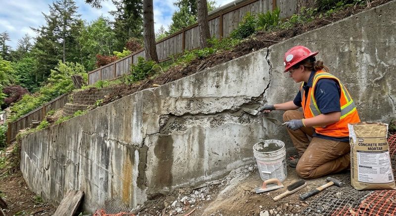 Retaining Wall Repair in Rio Verde, AZ