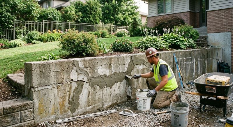 Retaining Wall Repair in Tempe, AZ