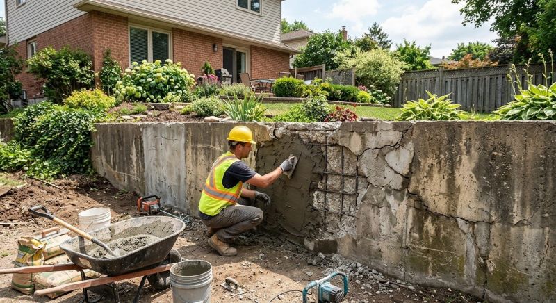 Retaining Wall Repair in Tempe, AZ