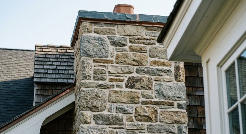 Stone Chimney Installation in Chandler, AZ