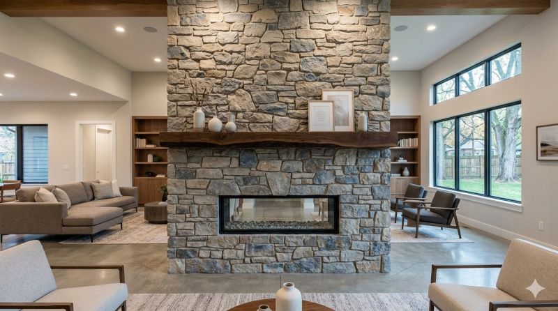 Stone Chimney Installation in Queen Creek, AZ