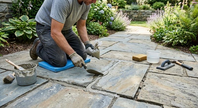 Stone Driveway Repair in Mesa, AZ