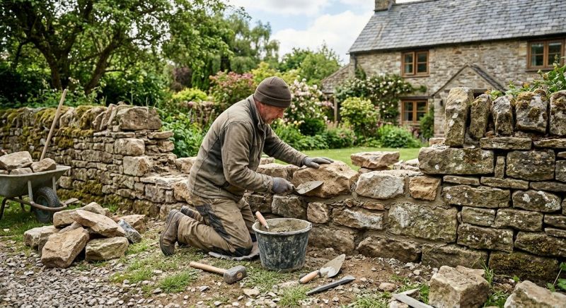 Stone Wall Repair in Phoenix, AZ